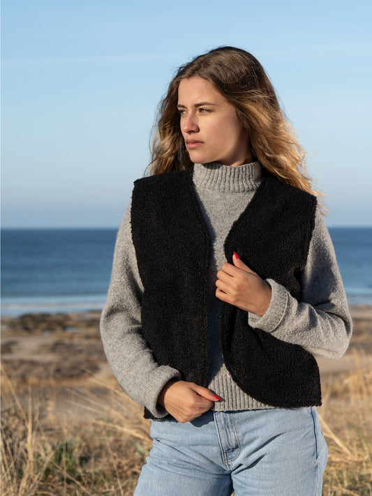 Gilet sans manche NOIR