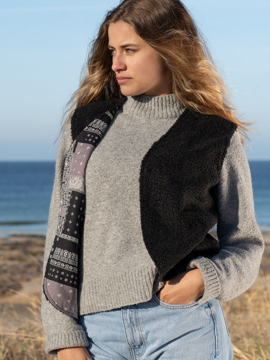 Gilet sans manche NOIR