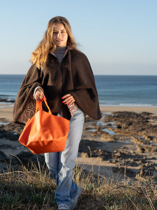 Sac panier vélo ORANGE