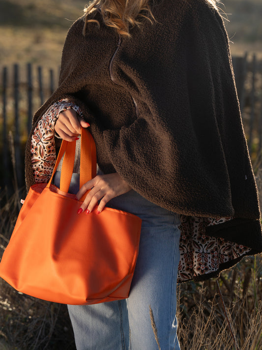 Sac panier vélo ORANGE